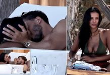 Romance in Ibiza: MAYA JAMA shares a steamy kiss with boyfriend Ruben Dias