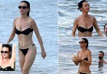 Katy Perry flaunts her chiseled BIKINI body on the beach after romance rumours with Justin Trudeau