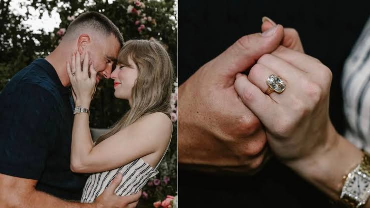 Taylor Swift and Travis Kelce ANNOUNCE engagement after two years of dating