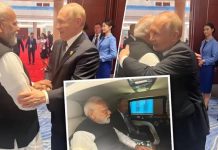 Trump is ANGRY as Putin and Indian prime minister Modi cozy up at anti-NATO summit