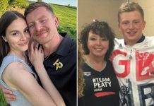 Holly Ramsay and Adam Peaty BAN his mother from their wedding in a family fallout