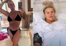Katona faces shock rupture disaster after her fourth boob job