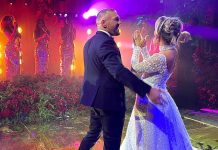 Conor McGregor shares a first dance with long-suffering wife Dee Devlin after their secret wedding
