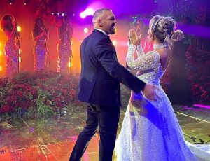 Conor McGregor shares a first dance with long-suffering wife Dee Devlin