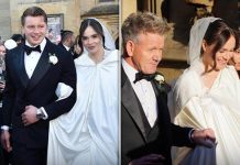 Gordon Ramsay makes brutal dig at his new son-in-law Adam Peaty’s parents in wedding speech