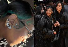 Kim Kardashian’s daughter North West sent tongues wagging as she debuts bleached eyebrows