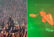 Lady Gaga stops her Sydney show mid-song after dancer falls off the stage in horror scenes