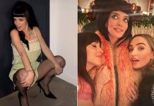 Lily Allen performs a racy dance in a lacy mini dress as she shares SNL behind-the-scenes bits