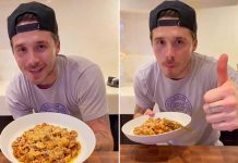 Brooklyn Beckham is MOCKED by fans for showing off his ‘special’ spaghetti bolognese recipe