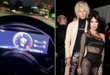 Machine Gun Kelly SHARES dangerous snap of himself behind the wheel going 123mph after Megan Fox split