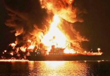 Iran’s suicide drone STRIKE on US ally threatens Trump’s fragile peace in Strait of Hormuz