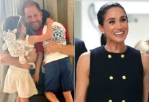 Meghan SHARES picture of Harry embracing Archie and Lilibet as she marks Father’s Day