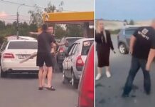 Putin ADMITS to shortages after Ukrainian attacks as Russians fight over fuel at gas stations