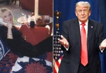 Trump sparks confusion with a BLONDE woman in his Father’s Day post around 10