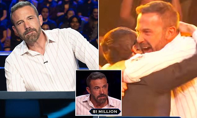 Ben Affleck lands $1MILLION jackpot on Who Wants To Be A Millionaire