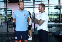 David Beckham welcomes England Squad to his gym and training facility at his Inter Miami base
