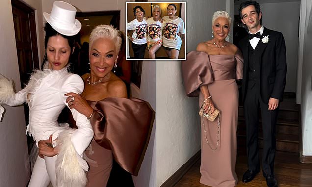 Denise Welch shares INTIMATE pictures from son Matty Healy's wedding celebrations 626262