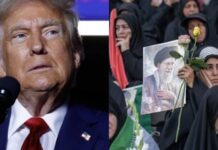 THOUSANDS chant ‘kill Trump’ at funeral of slain Iranian supreme leader Ali Khamenei