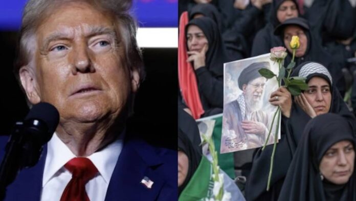 Millions ECHO 'kill Trump' chants at funeral of slain Iranian supreme leader Ali Khamenei