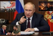 Putin and his family might JUMP OUT of a window as Ukraine strikes bring more chaos