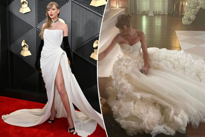 _ Taylor MARRIES Travis in 'moving' ceremony where she walked down the aisle to one of her own songs 6253626
