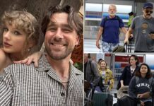 Taylor Swift and Travis Kelce’s wedding guests BEGIN arriving at JFK airport