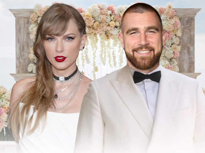 _Taylor and Travis wedding spectacle descends into ONE BIG grift as groom promotes his podcast 5252622