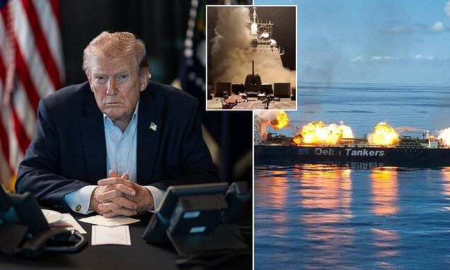 Trump RUSHED INTO secret Situation Room strategy meeting to plot large-scale new Iran military attack (1)