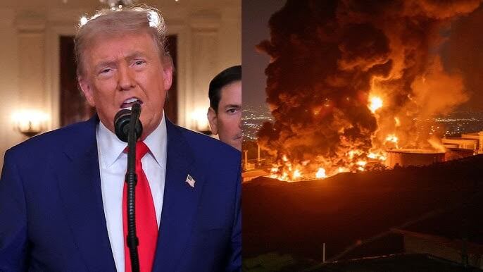 Trump drops massive bomb on Iran – US military hit their BIGGEST port and Northern strongholds (1)