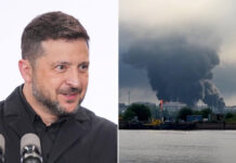 Ukraine HITS Russian oil terminal in ‘new’ drone attack as Zelensky escalates retaliation