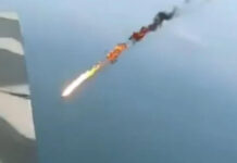 Ukraine gunner shoots DOWN Russian drone from open cockpit with wave of long-range strikes