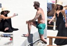 David Beckham trained by Victoria as he BECOMES an ‘Instagram husband’ during their unending holiday