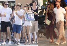 David and Victoria Beckham miss son Brooklyn’s ‘awkward run-in’ by just MINUTES in France