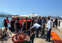 Ferry carrying 270 people capsizes off Cyprus, seven die, many missing