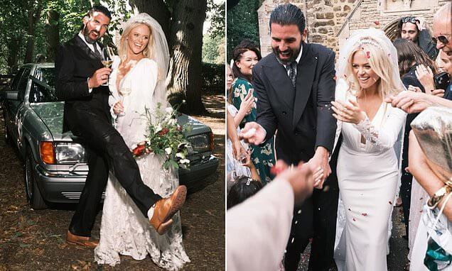 _ 'Glowing' Emily Atack ties the knot with Alistair Garner in intimate ceremony ahead of their Spanish nuptials 432