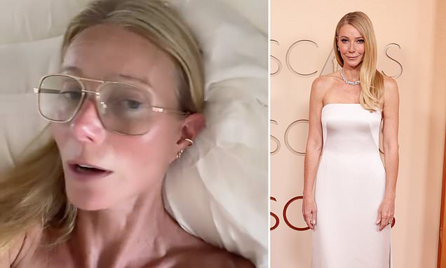 Gwyneth Paltrow, 53, makes shocking TikTok debut as she films from her bed 65433