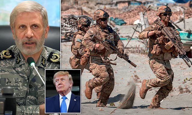 Iran ANNOUNCES cash to anyone who captures or kills American troops amid plots to 'down' Donald Trump (1)