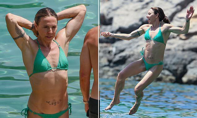 _Mel C shows off ripped bikini body with her new husband Chris Dingwall during Ibiza honeymoon 52524252