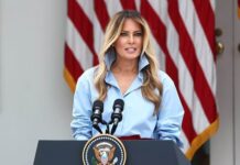 Melania Trump is BACK with ‘punchy 8-word jibe’ and joins Trump amid female aide rumors