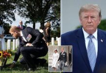 Prince Harry paid a SECRET visit to Trump’s backyard days before UK return with Meghan was revealed