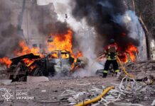 Putin strikes Ukraine ammo depot with large-scale fire, at least 37 killed
