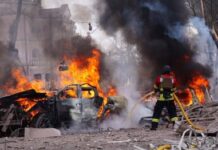 Putin’s COMEBACK: Russian missiles kill 15, injure 42 in Kyiv following series of long-range Ukraine attacks