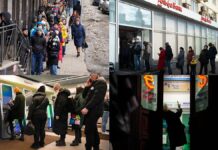 Russians RUSH to banks to pull their billions over fears Putin will raid savings to pay for Ukraine war