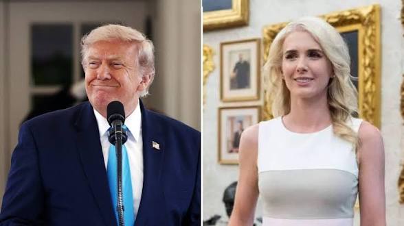 Trump mocked over close relationship with blonde female aide as Melania LEAVES White House 525252