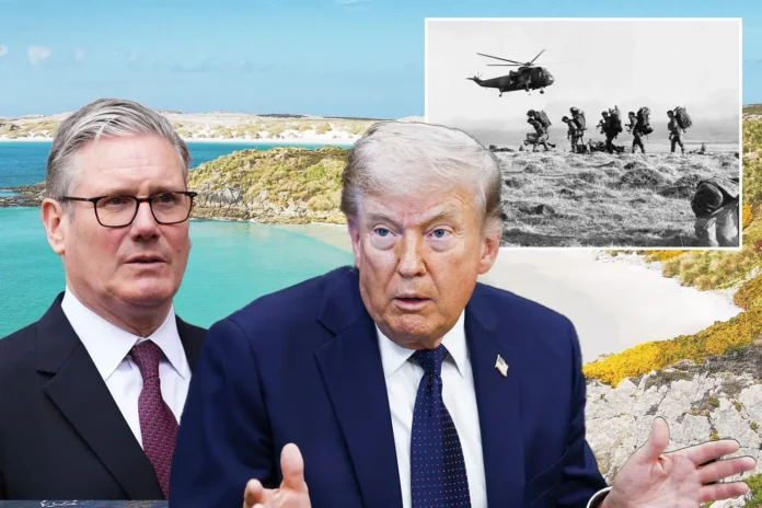 Trump threatens Britain's Falklands sovereignty if Burnham does not increase defence spending 524241 (1)