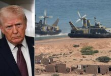 US launches missiles near Strait of Hormuz in FIRST ATTACK on Iran in weeks as Tehran ‘swiftly’ strikes back
