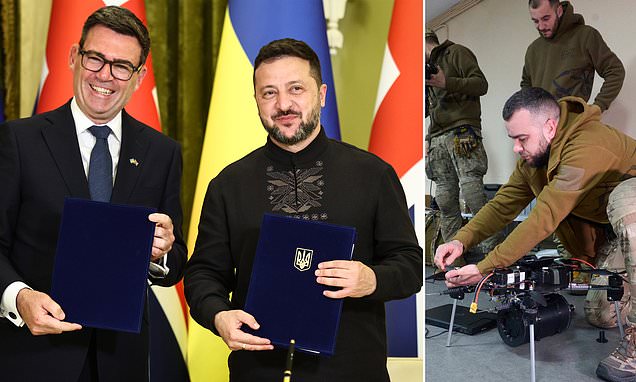 Ukraine hands the UK a goldmine of top-secret battle field data to HELP AI weapon to defeat Putin 5332