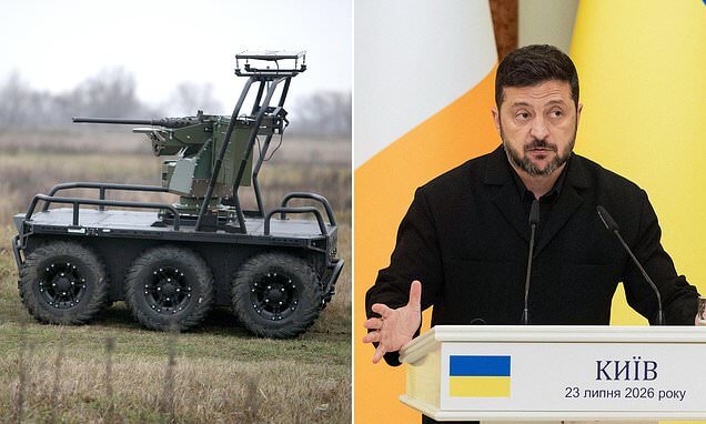 _Zelensky ORDERS supply of 50,000 combat robots built THIS year amid pleads for allies to provide missile shield 62525255252
