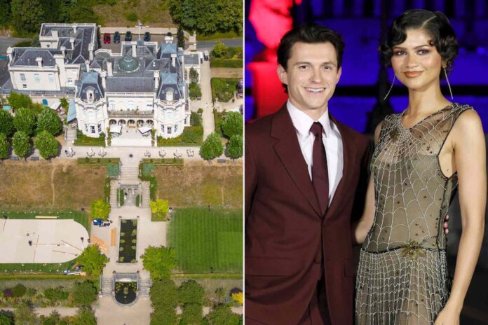 Zendaya and Tom Holland had £500k secret wedding celebration at lavish hotel THIS WEEK (1)