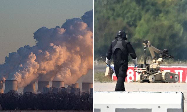 Germany blames Russia for power plant 'is hit with home-made explosive rockets' 625252